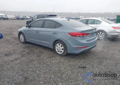 2017 Hyundai Elantra Se из США, поврежденный, VIN KMHD74LF2HU402106